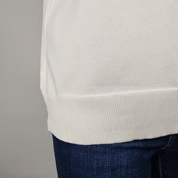 Vintage Pellini Imports White Collared Polo Shirt Size M - Picture 4 of 6